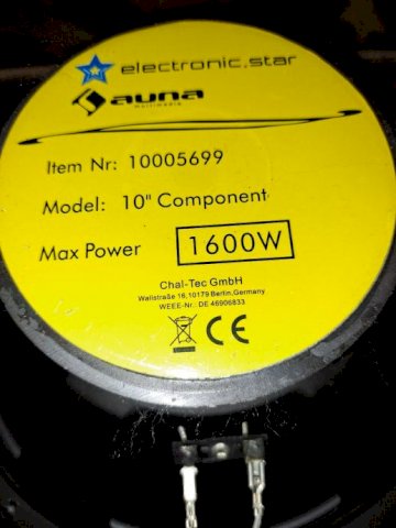 prodajem 2 auna zvunika 1600wat svaki