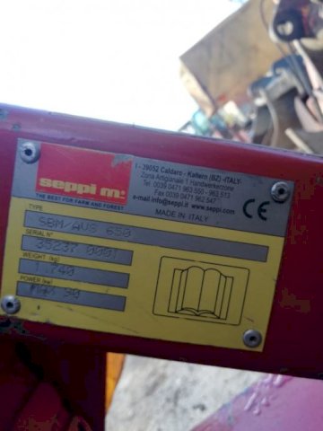 Kranski malčer za traktor Seppi SBM/AVS 650
