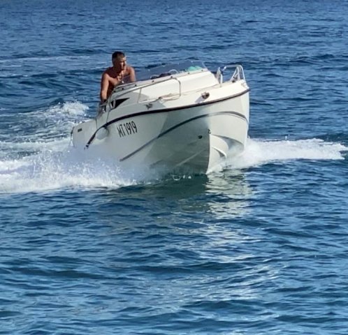 Quicksilver 455 cabin 2017 g, mercury 40