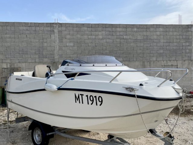 Quicksilver 455 cabin 2017 g, mercury 40
