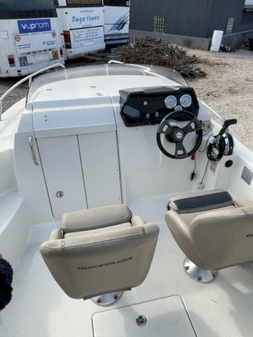 Quicksilver 455 cabin 2017 g, mercury 40
