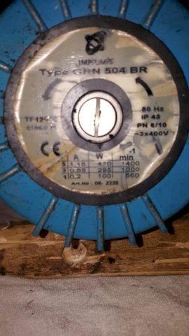 Pumpa centrifugalna