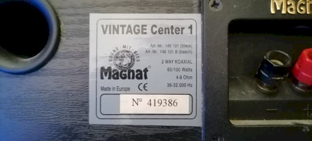 Zvučnik centar Magnat Vintage