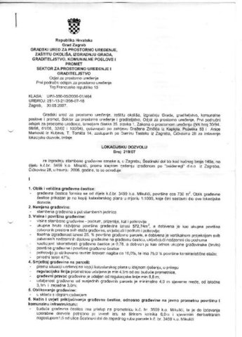 zamjena za stan ili pp. Građ.zem.zapošeta gradn